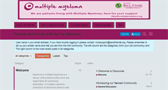 Desktop Screenshot of lifewithmultiplemyeloma.org